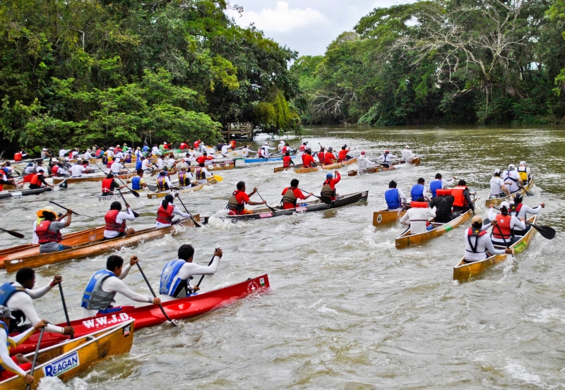 belize ruta maya canoe race