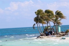 Silk Caye on High Tide - A Chabil Mar Sailing Day!