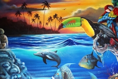 Local Art of Chabil Mar Resort Belize