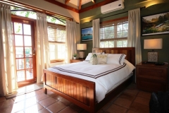 Villa Bedrooms are Individually Designed and Feature Belize Decor