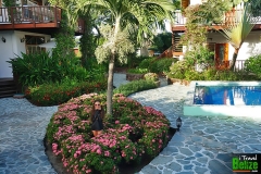 A Stroll Through the Garden Paths Around the Swimming Pools and Beach