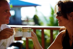 Morning Coffee on Your Villa Veranda - Chabil-Mar-Resort-Belize