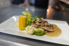 Plated Dinner Fish of the Day