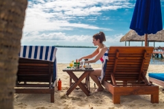 Dine While Relaxing On the-Beach - Chabil Mar Resort Belize