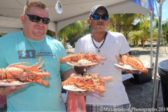 Can you say Lobster? - YUM - Lobsterfest, Placencia Village, Belize