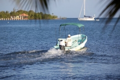 Local Watercraft of Belize - Panga Boats