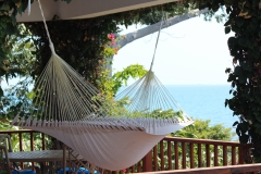 Each Villa veranda includes a Hammock for your Relaxation