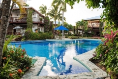 A Private Entry to the  pool from the Honeymoon Villa Suite