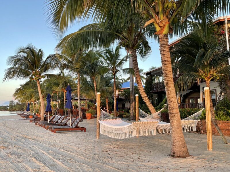 Belize peaceful beach destinations