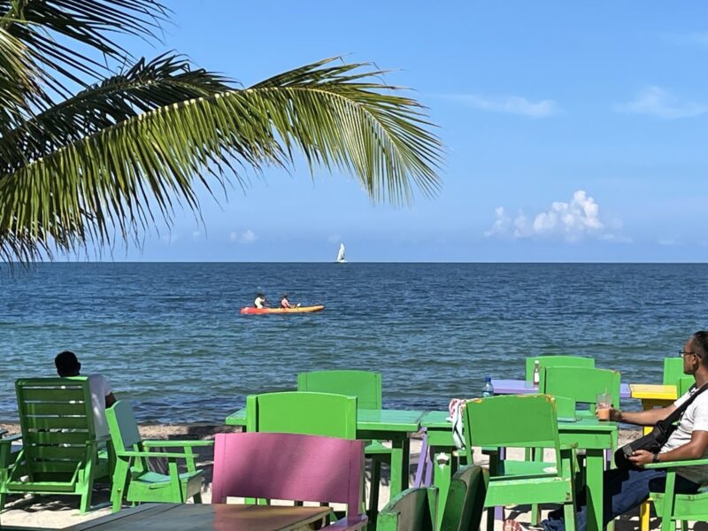 Placencia beach bars