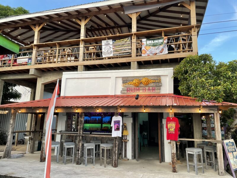 Placencia Belize at night