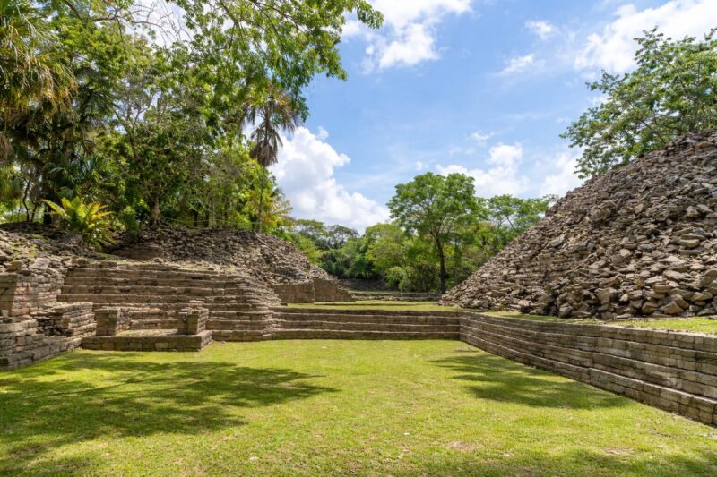 Maya sites Belize Placencia